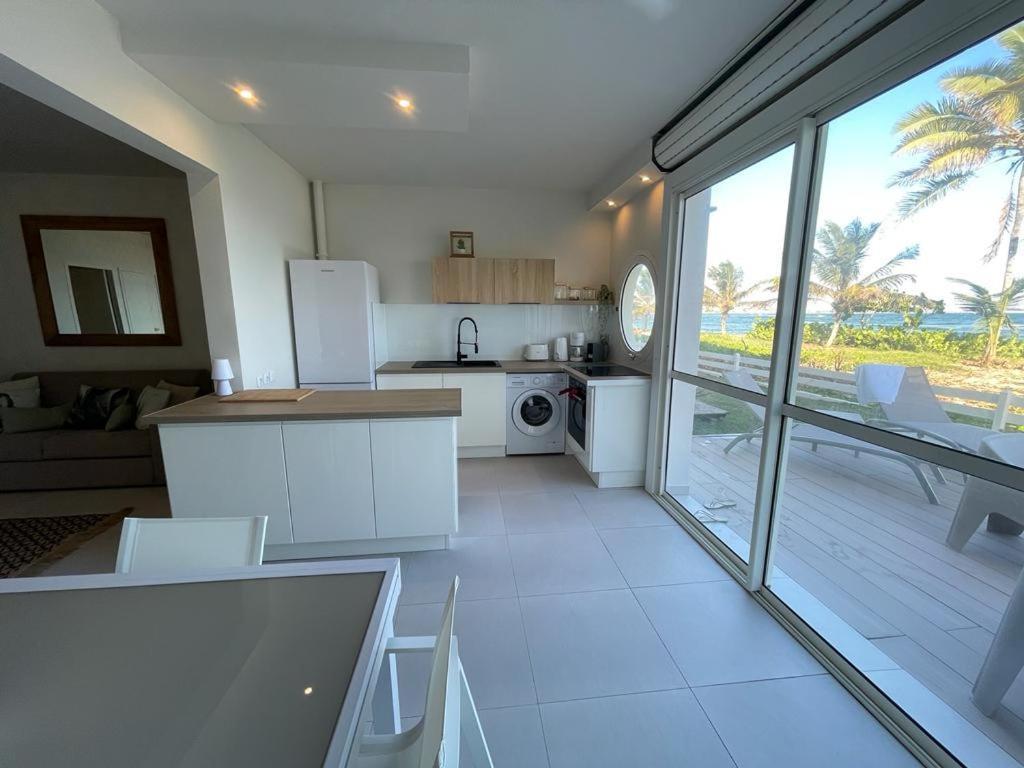 Appartement La Perle, T2 Les Pieds Dans L'Eau A 50M De La Mer Saint-Francois  Exterior foto