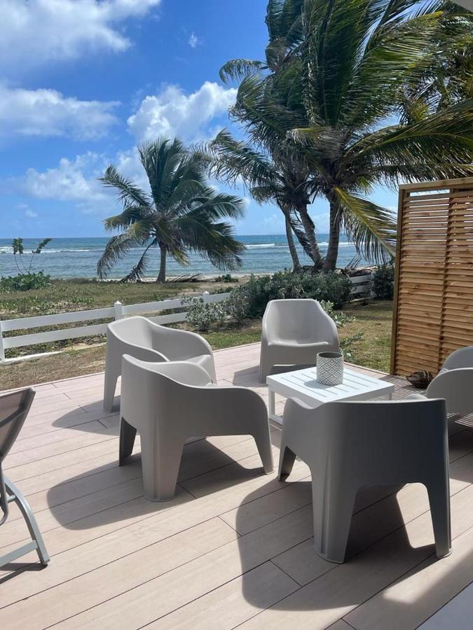 Appartement La Perle, T2 Les Pieds Dans L'Eau A 50M De La Mer Saint-Francois  Exterior foto